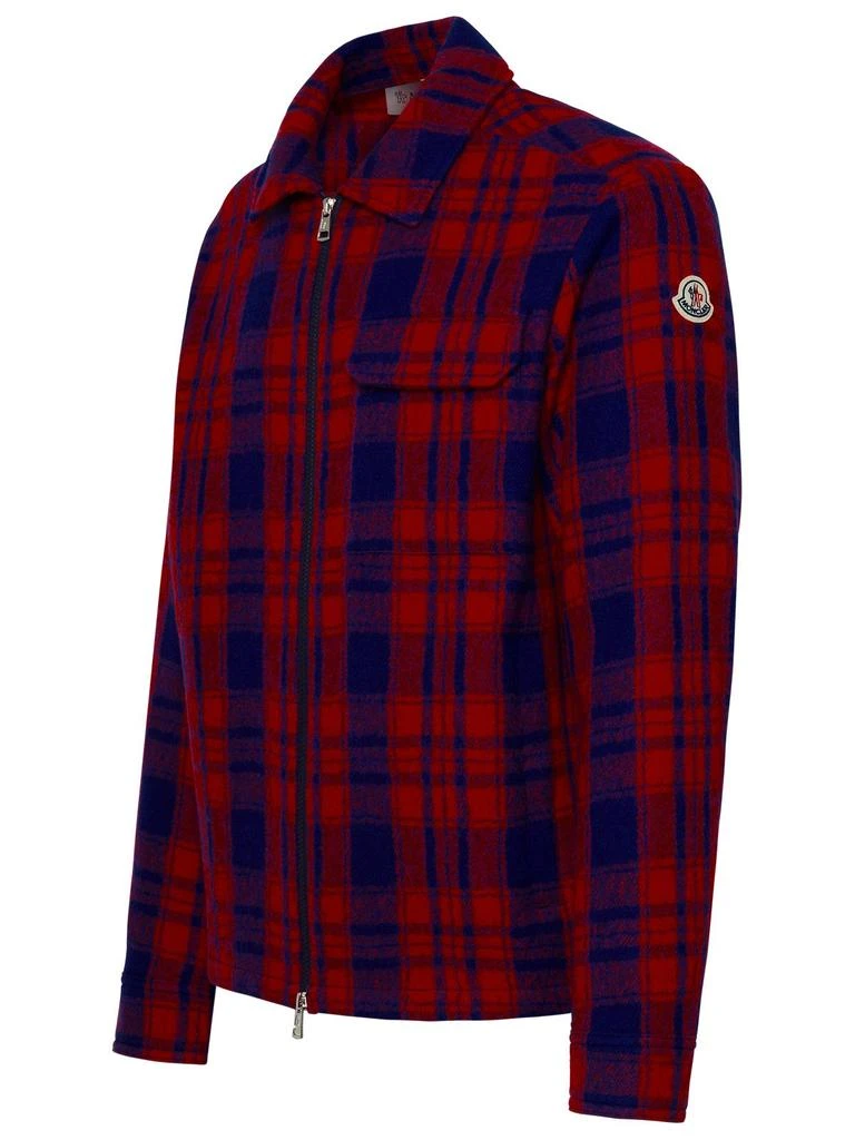 商品Moncler|Moncler Checked Zipped Overshirt,价格¥9009,第3张图片详细描述