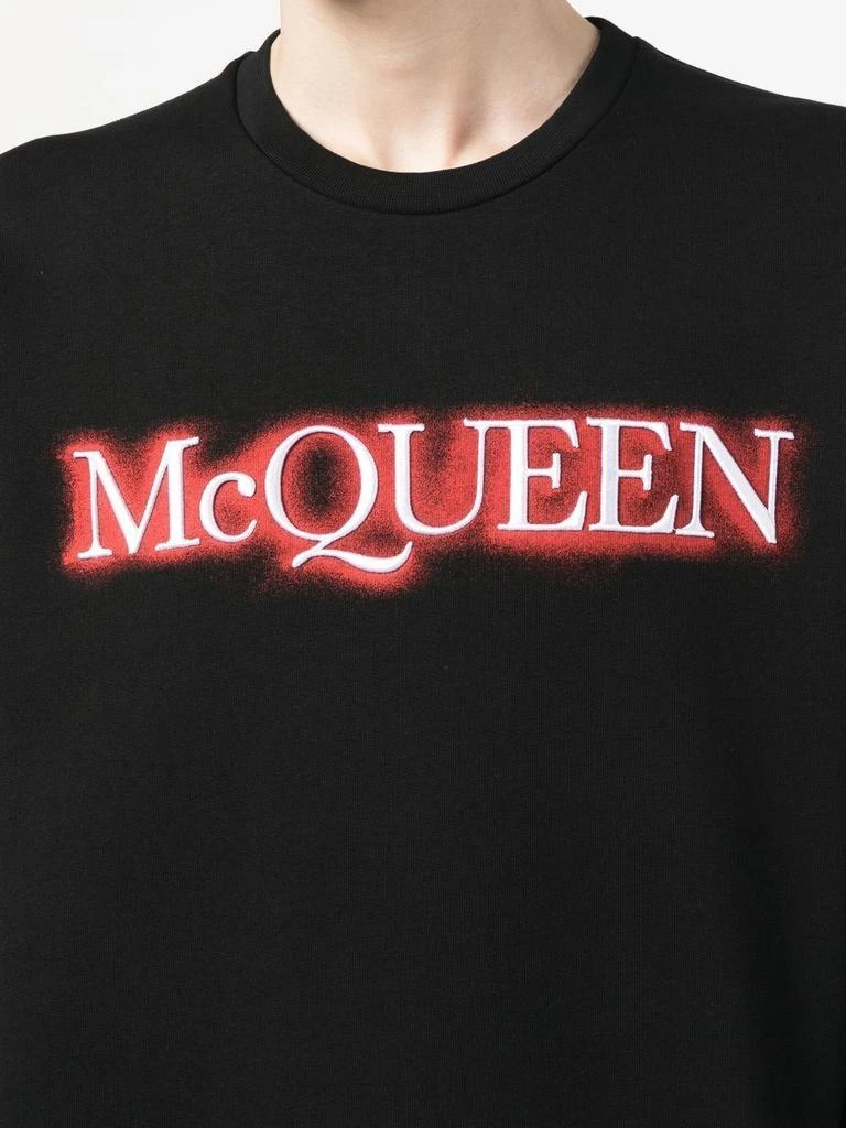 商品Alexander McQueen|Mcqueen spray logo sweatshirt,价格¥1717,第5张图片详细描述