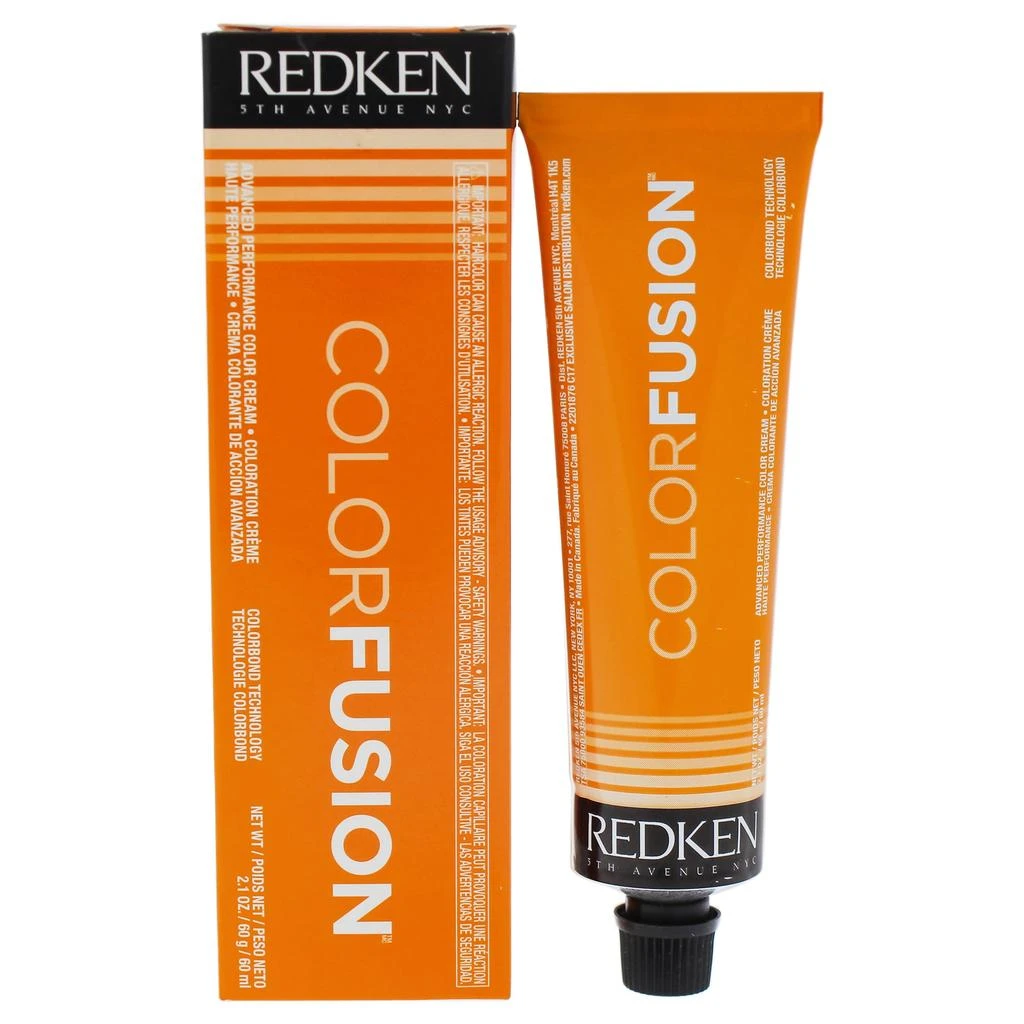 商品Redken|Redken Color Fusion Advanced Performance Color Cream - 4GR Gold Red For Unisex 2.1 oz Hair Color,价格¥153,第1张图片