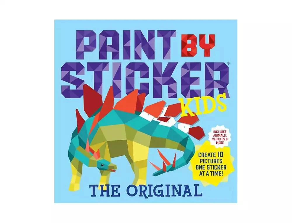 商品Barnes & Noble|Paint by Sticker Kids: Create 10 Pictures One Sticker at a Time by Workman Publishing,价格¥75,第1张图片