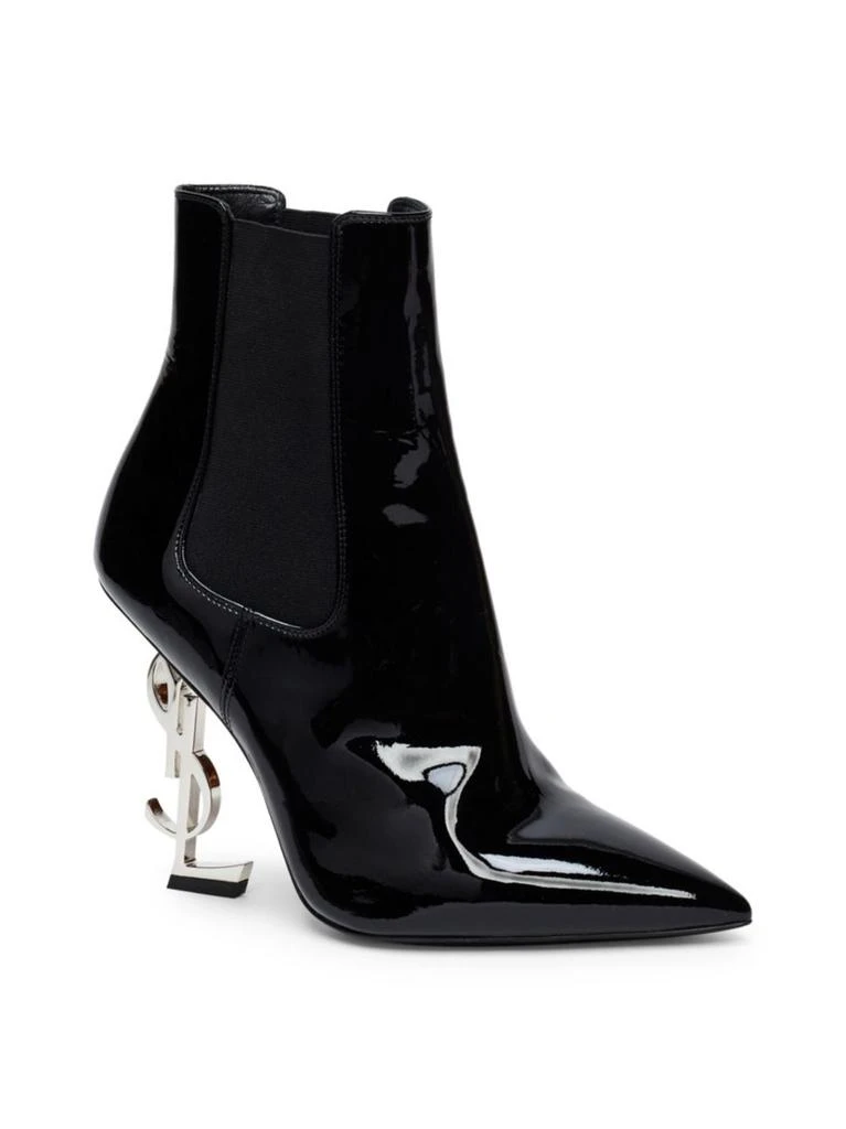 商品Yves Saint Laurent|Opyum Patent Leather Booties,价格¥7848,第2张图片详细描述