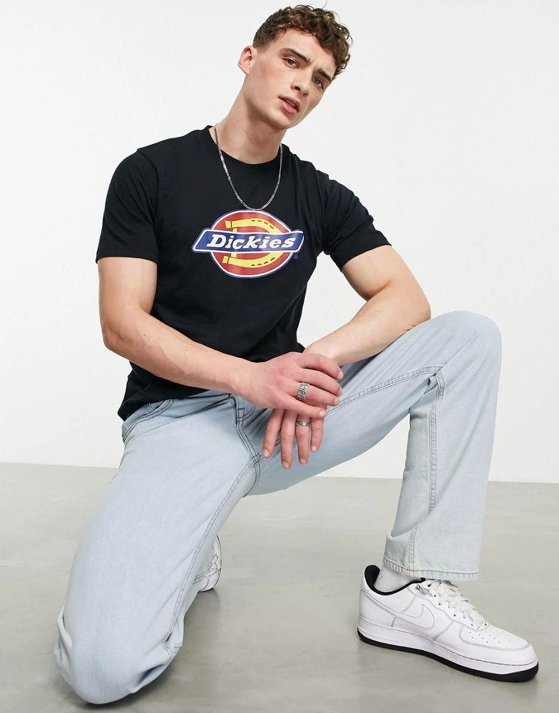 商品DICKIES|Dickies Horseshoe Icon Logo t-shirt in black,价格¥144,第3张图片详细描述