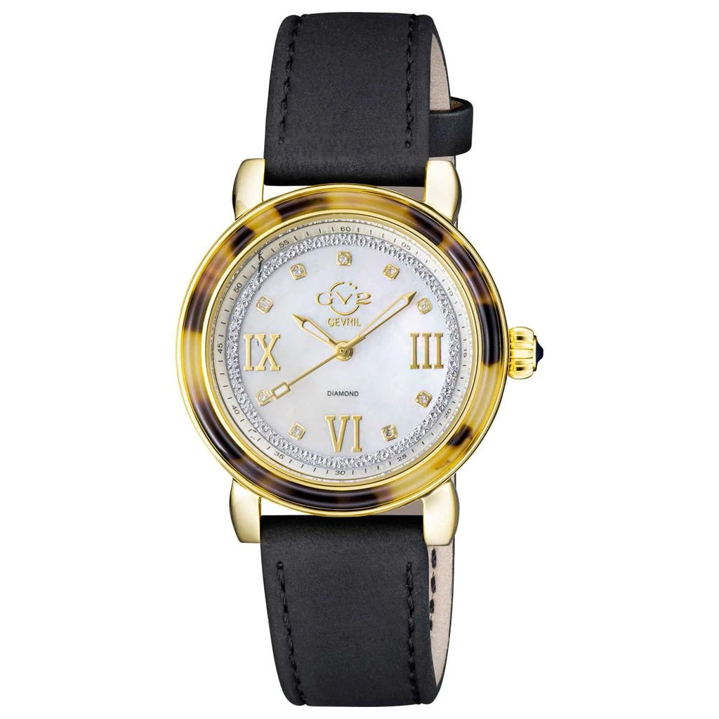 商品Gevril|GV2 by Gevril Marsala Diamond Women's Watch,价格¥4796,第1张图片