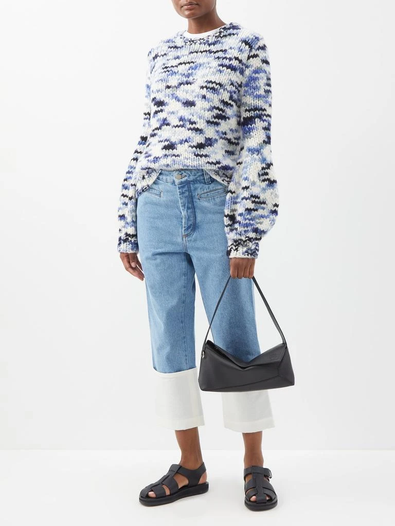 商品Loewe|Puzzle Hobo leather shoulder bag,价格¥19908,第3张图片详细描述