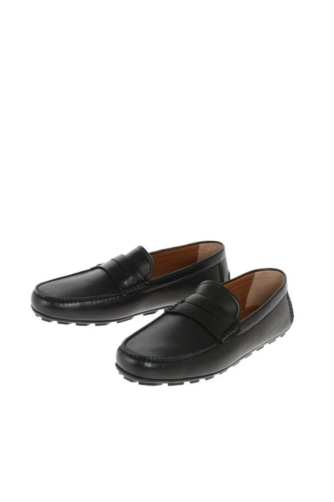 商品Zegna|Ermenegildo zegna men's black other materials loafers,价格¥4469,第1张图片