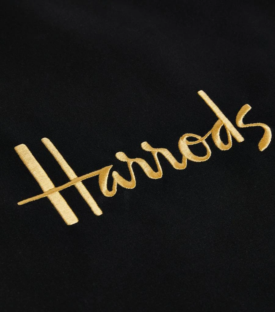 Large Recycled Cotton Harrods Shopper Bag 商品