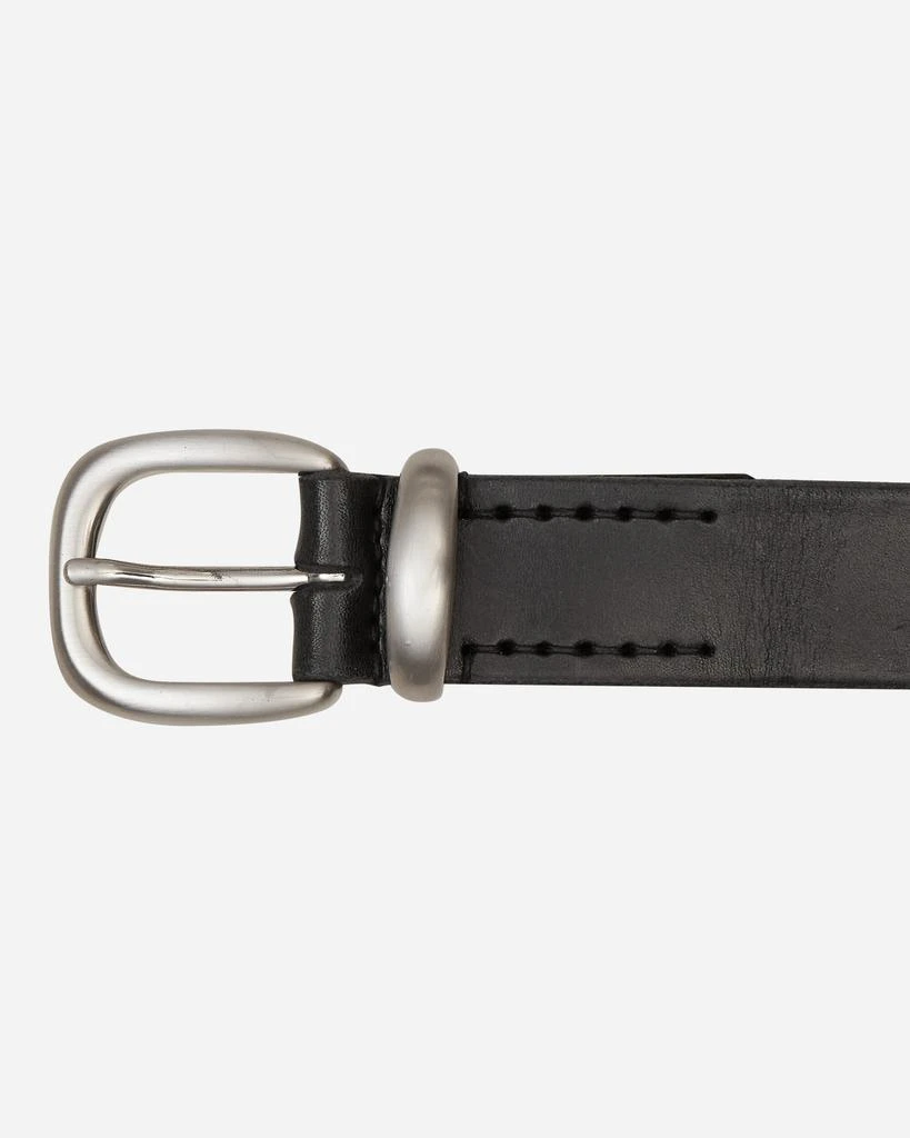 Patched Bridle Leather Belt Black 商品