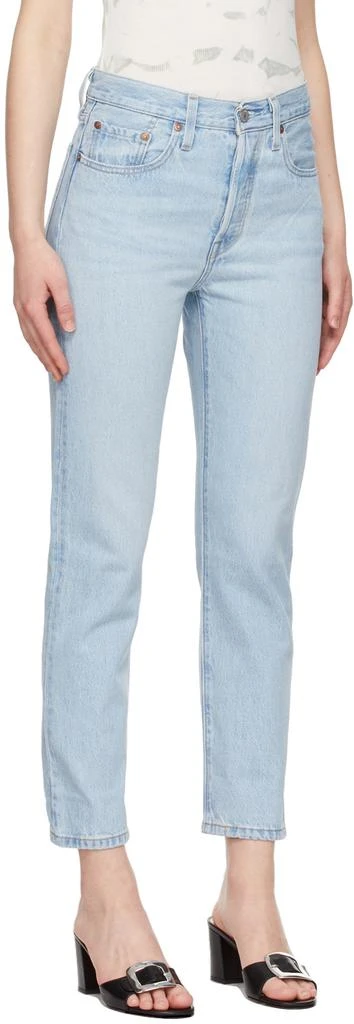 商品Levi's|Blue 501 Original Cropped Jeans,价格¥983,第2张图片详细描述