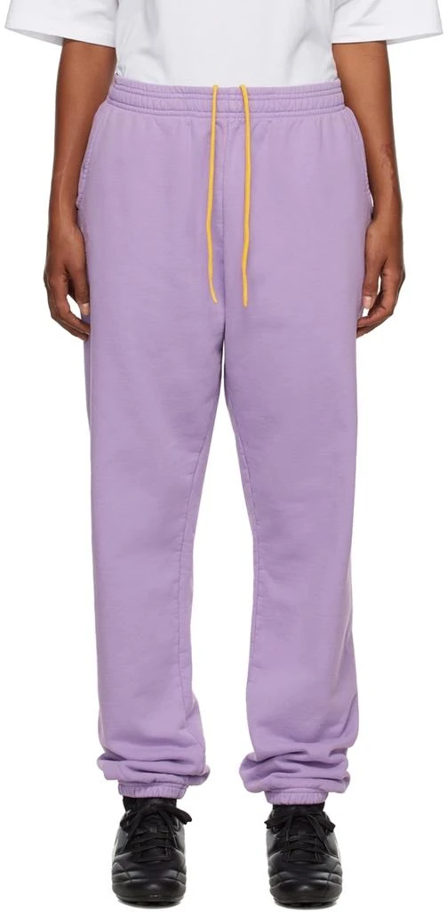 商品Drew House|SSENSE Exclusive Purple 'The OG House' Lounge Pants,价格¥579,第1张图片