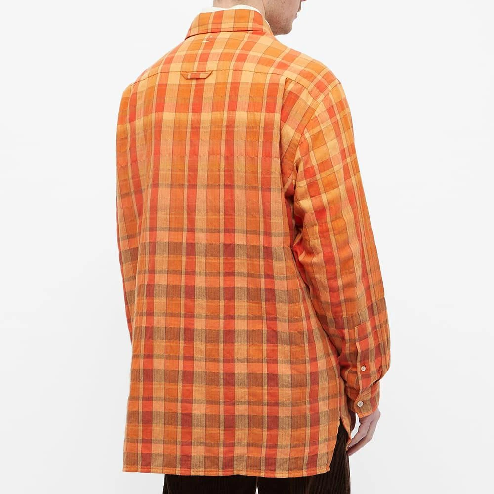 商品Acne Studios|Acne Studios Sala Oversize Flannel Check Face Shirt,价格¥1567,第4张图片详细描述