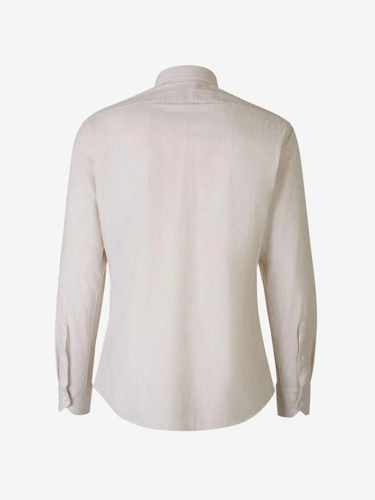 商品Traiano Milano|Traiano Milano Striped Shirt,价格¥918,第2张图片详细描述