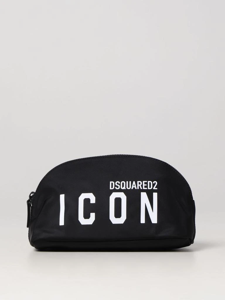 商品DSQUARED2|Icon Dsquared2 beauty case in nylon,价格¥1879,第1张图片