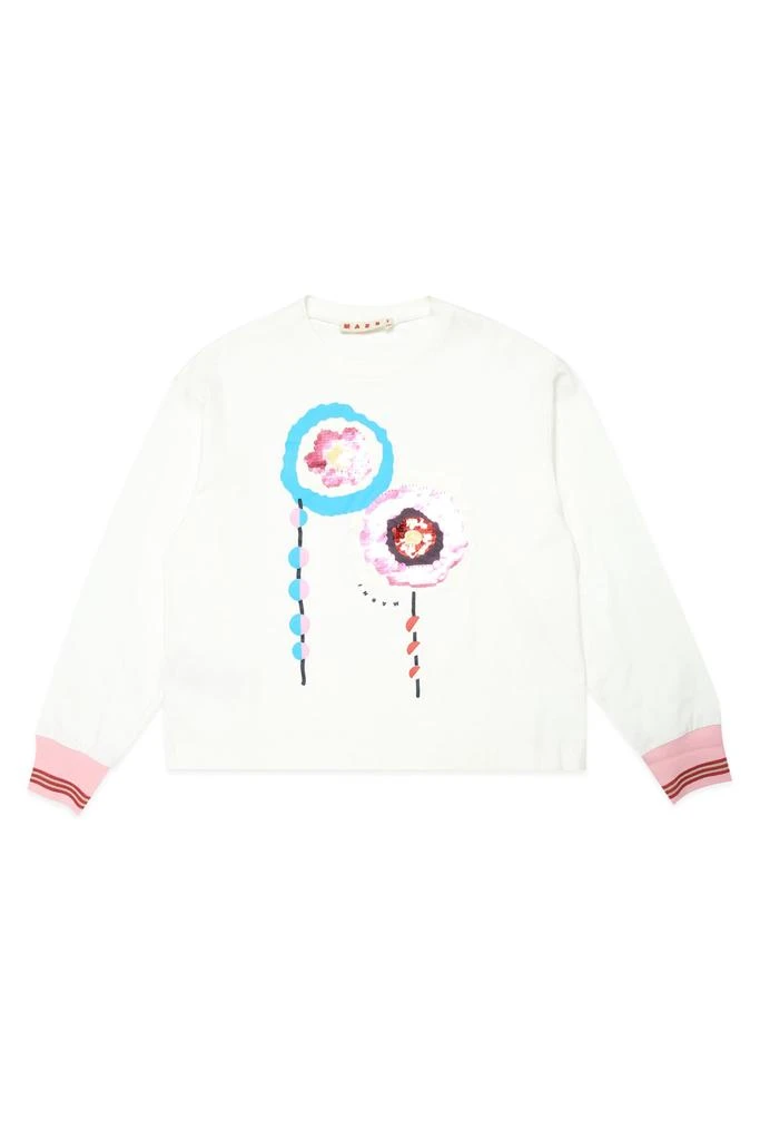 商品Marni|Mt198f Over T-shirt Marni,价格¥607,第1张图片