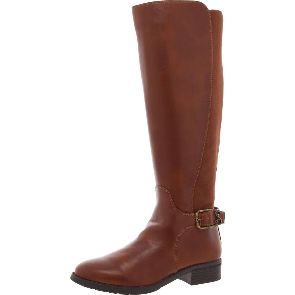 L-MERINA Womens Zipper Manmade Knee-High Boots – On Sale Now
