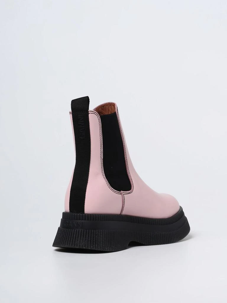 商品Ganni|Ganni rubber ankle boots with contrasting sole,价格¥1502,第3张图片详细描述