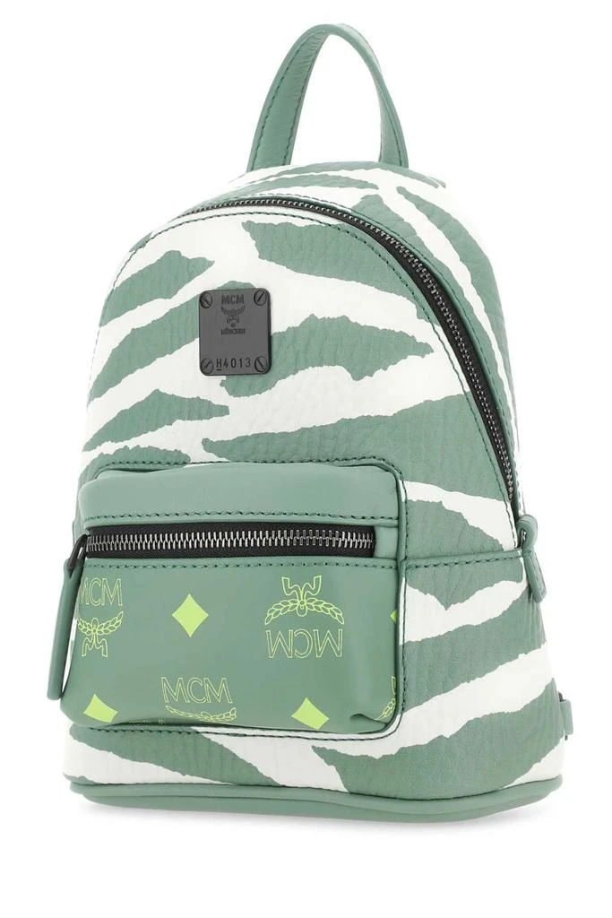 商品MCM|MCM Animal Printed Logo Patch Detailed Backpack,价格¥4639,第3张图片详细描述