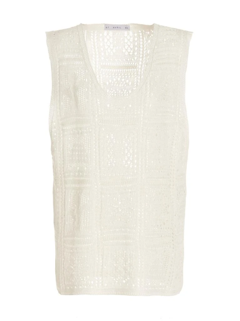 商品Avril8790|Crochet Top Tank,价格¥1435,第1张图片