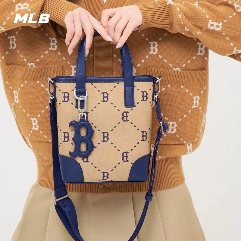 MLB官方男女情侣复古老花系列斜挎包时尚休闲通勤包CRS05 商品