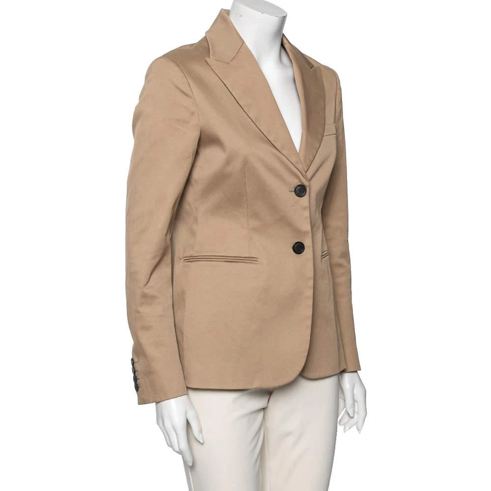 商品[二手商品] Dior|Dior Beige Cotton Single Breasted Blazer M,价格¥5325,第2张图片详细描述