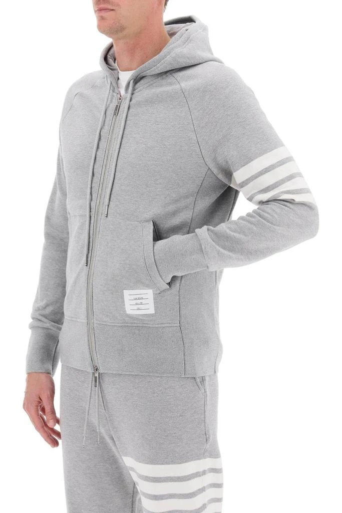 商品Thom Browne|4-Bar zip-up hoodie,价格¥4341,第5张图片详细描述