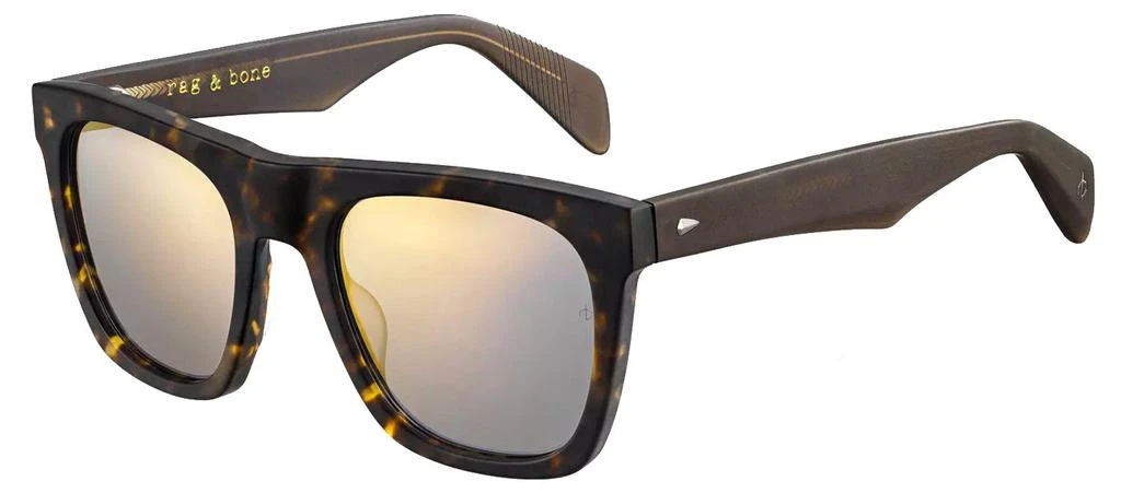 商品Rag & Bone|Rag & Bone RNB5002S CT 0N9P Flattop Sunglasses,价格¥738,第2张图片详细描述