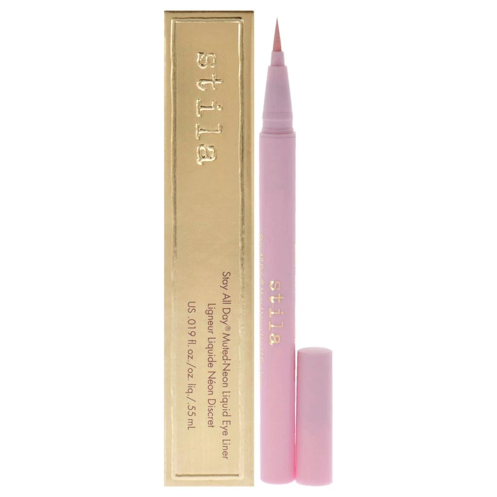 商品Stila|Stay All Day Muted-Neon Liquid Eye Liner - Cotton Candy by Stila for Women - 0.019 oz Eyeliner,价格¥200,第4张图片详细描述