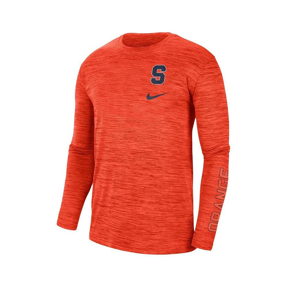 商品NIKE|Men's Orange Syracuse Orange Velocity Legend Team Performance Long Sleeve T-shirt,价格¥225,第2张图片详细描述