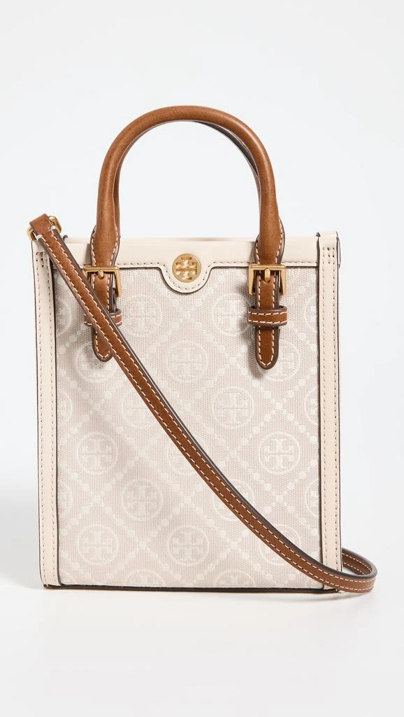 商品Tory Burch|Tory Burch 汤丽柏琦 迷你 T 交织字母手提袋,价格¥2246,第1张图片