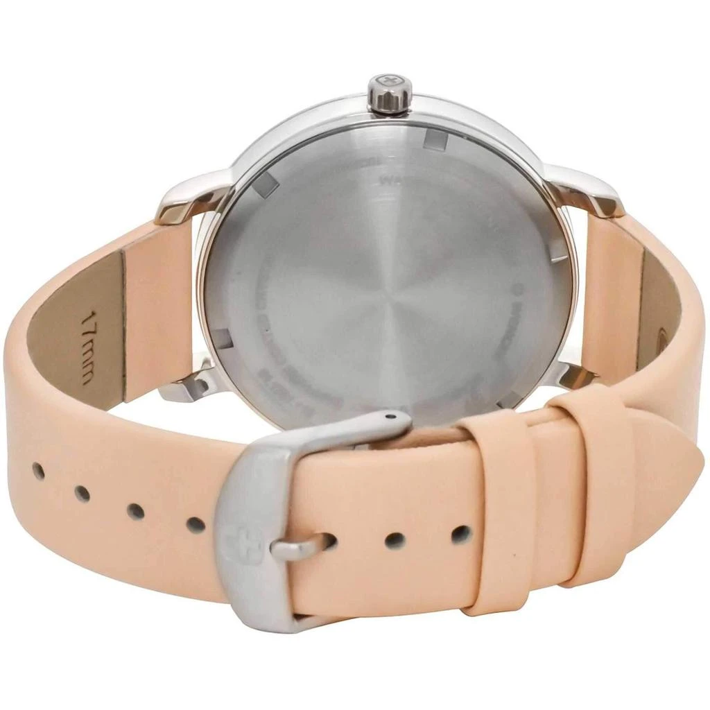 商品Wenger|Wenger Women's Watch - Metropolitan Donnissima White Dial Pink Strap | 01.1731.110,价格¥151,第2张图片详细描述