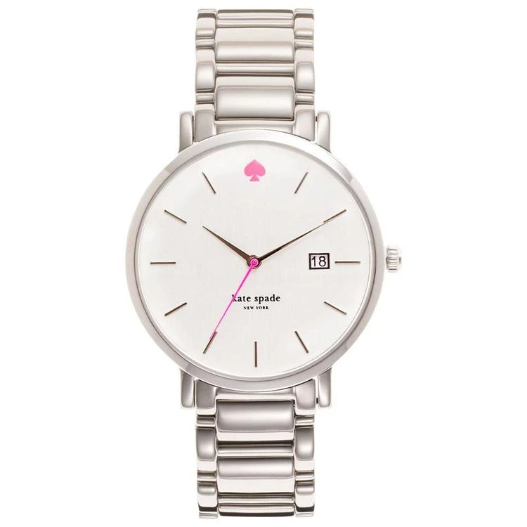 商品Kate Spade|Watch, Women's Gramercy Stainless Steel Bracelet 38mm 1YRU0008,价格¥875,第1张图片