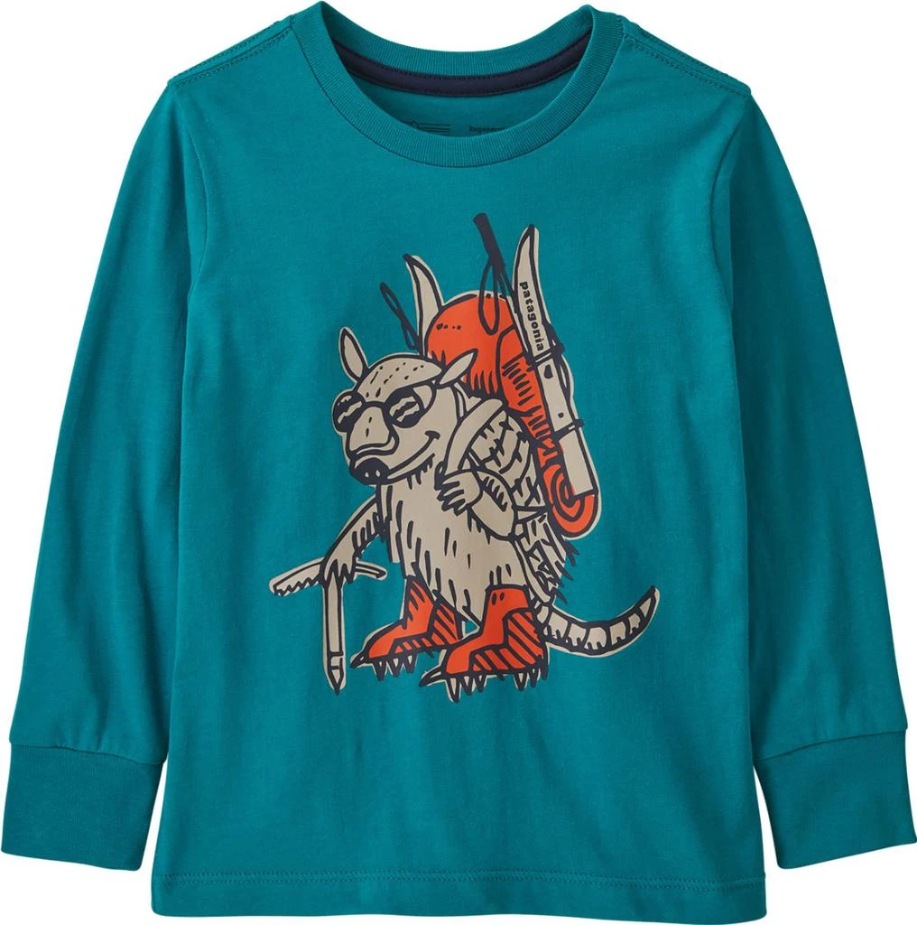 商品Patagonia|Regenerative Organic Certified Cotton Long Sleeve Graphic T-Shirt - Baby,价格¥142,第1张图片