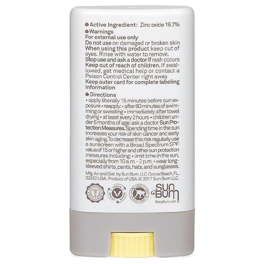 商品Baby Bum|Mineral Sunscreen Face Stick SPF 50,价格¥93,第3张图片详细描述
