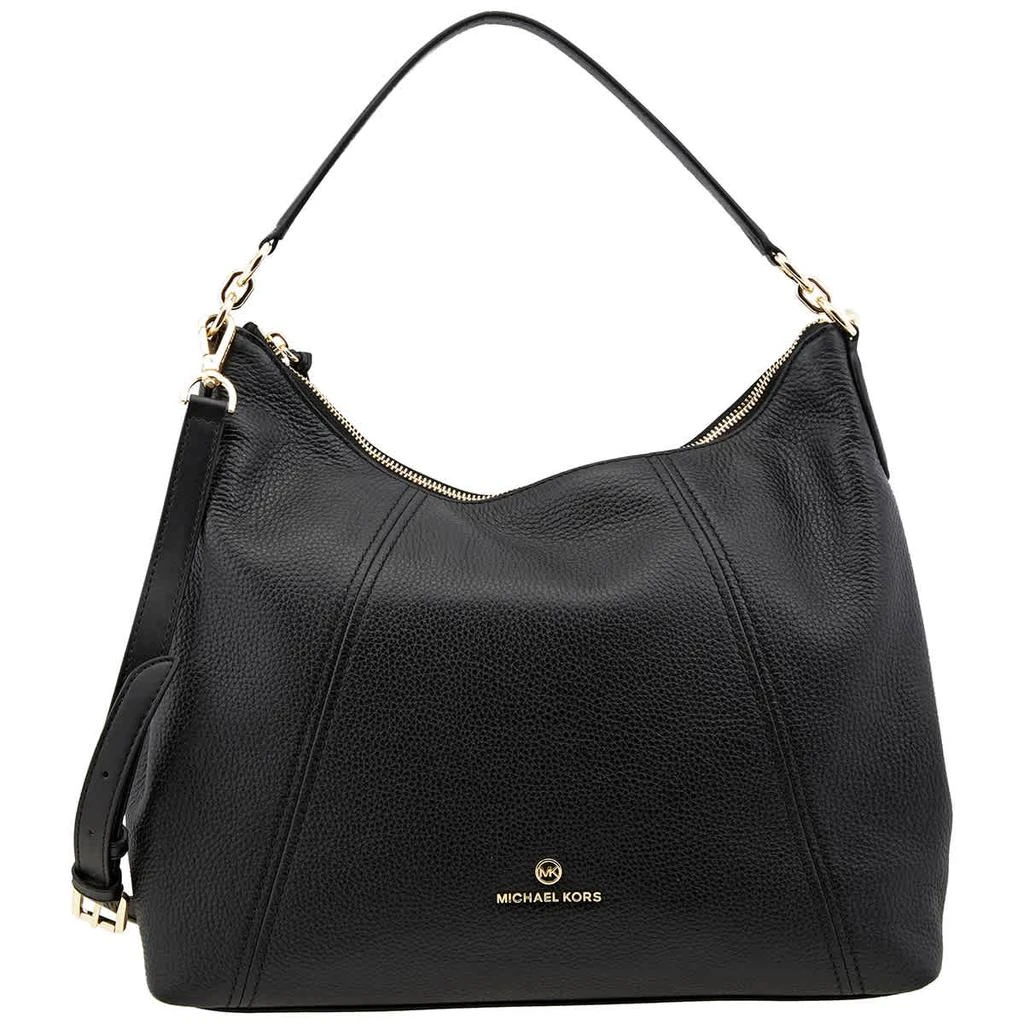 商品Michael Kors|Michael Kors Sienna Large Logo Shoulder Bag- Black,价格¥1379,第1张图片