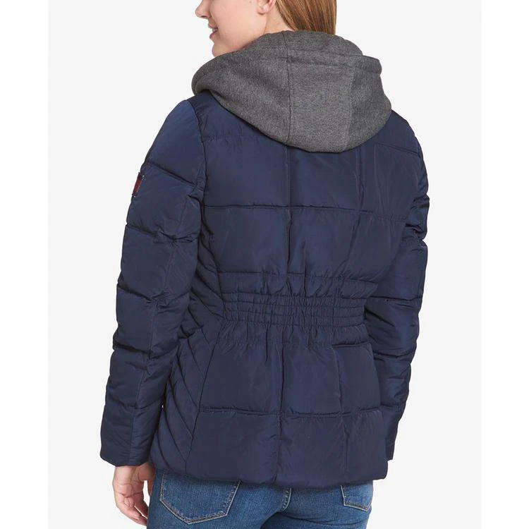 商品Tommy Hilfiger|Fleece-Hood Puffer Coat,价格¥749,第3张图片详细描述