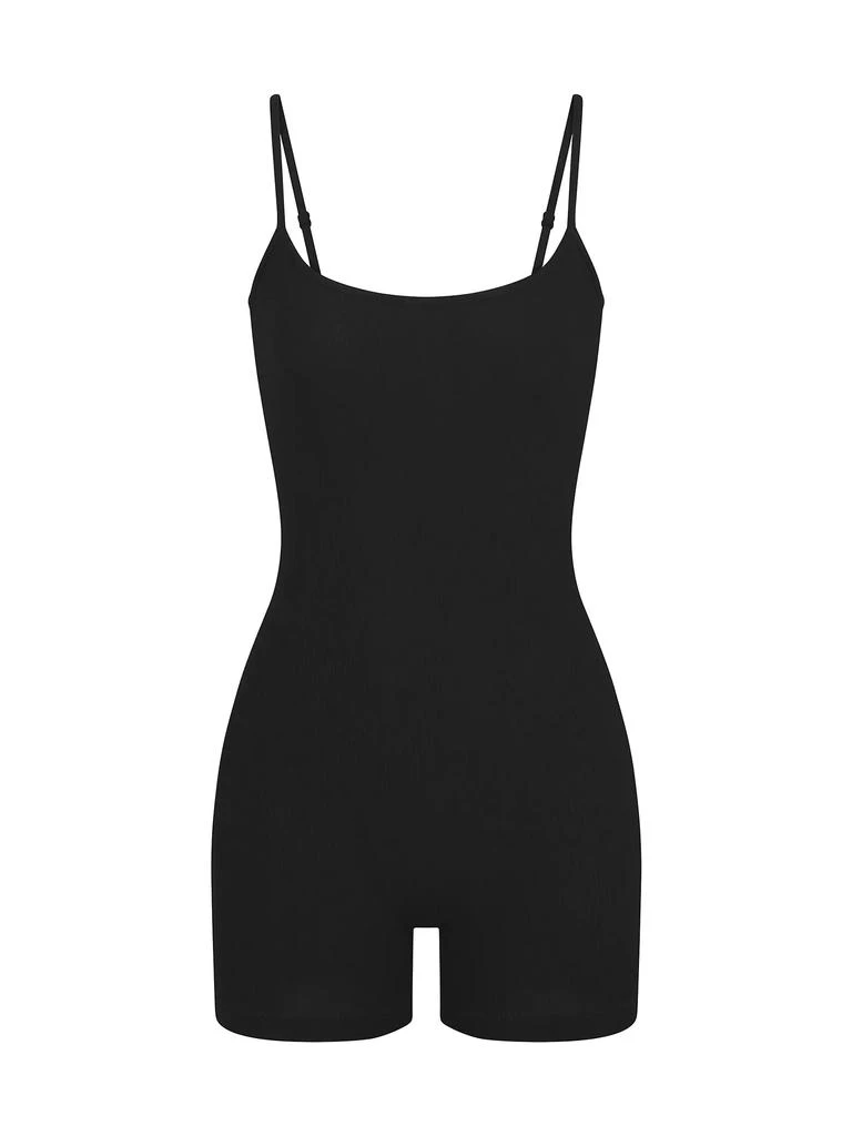 商品SKIMS|Soft Lounge Scoop Onesie Bodysuit,价格¥266,第1张图片