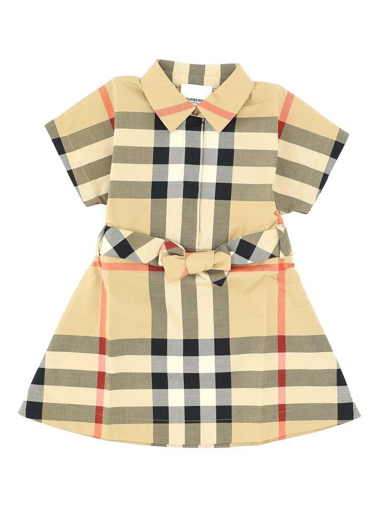 商品Burberry|Burberry Kids Vintage Checked Short-Sleeved Dress,价格¥2582,第1张图片