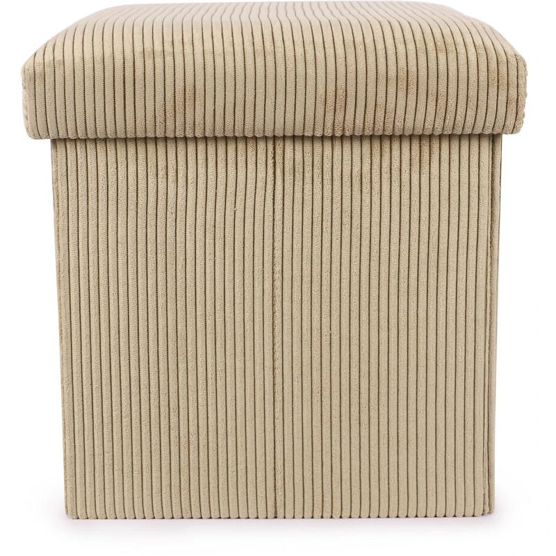 商品Kids Concept|Corduroy design storage box in beige,价格¥399,第2张图片详细描述