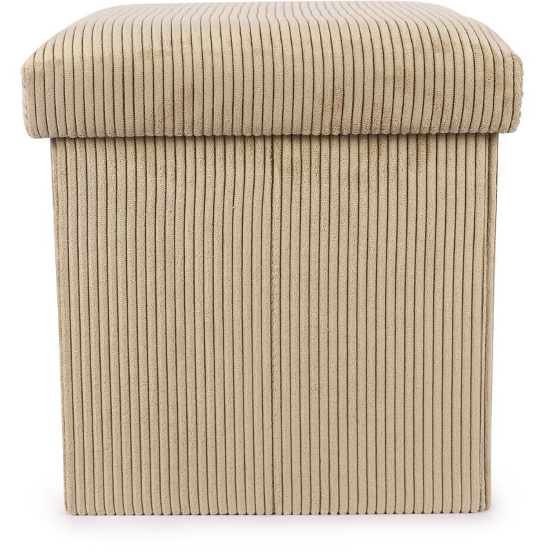 商品Kids Concept|Corduroy design storage box in beige,价格¥222,第4张图片详细描述