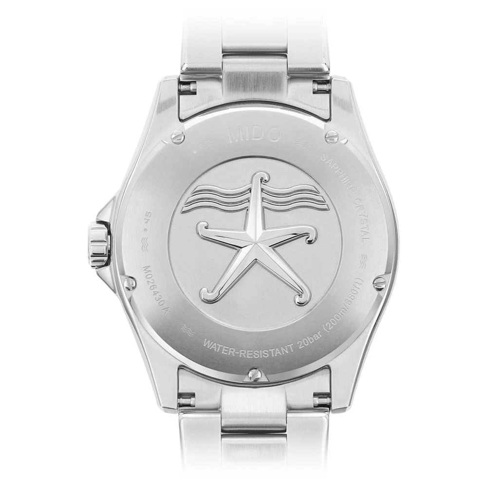 商品MIDO|Men's Swiss Automatic Ocean Star Captain V Stainless Steel Bracelet Watch 42.5mm,价格¥7278,第3张图片详细描述