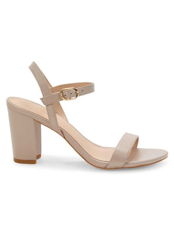商品Stuart Weitzman|Dancer 75 Leather Sandals,价格¥1818,第1张图片