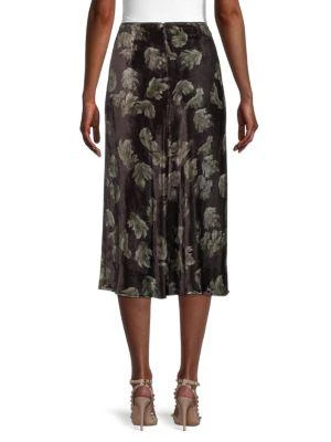 商品Vince|Fallen Leaf Silk-Blend Slip Skirt,价格¥1182,第2张图片详细描述
