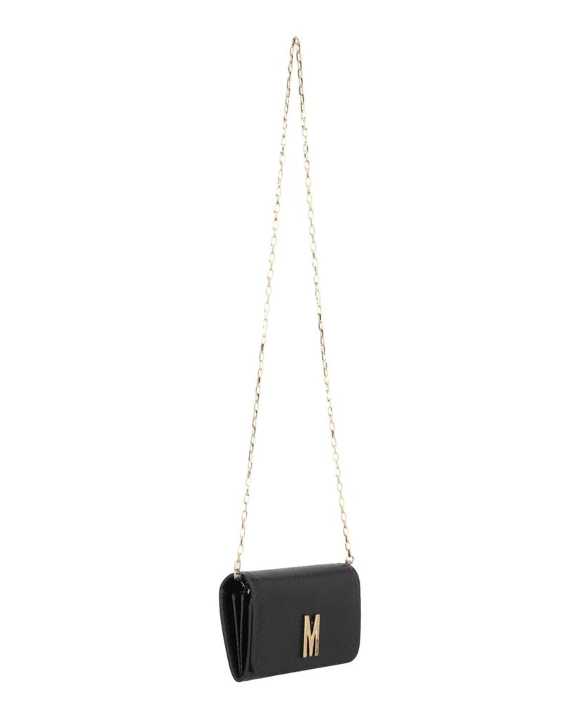 商品Moschino|M-Logo Leather Crossbody Bag,价格¥2925,第4张图片详细描述