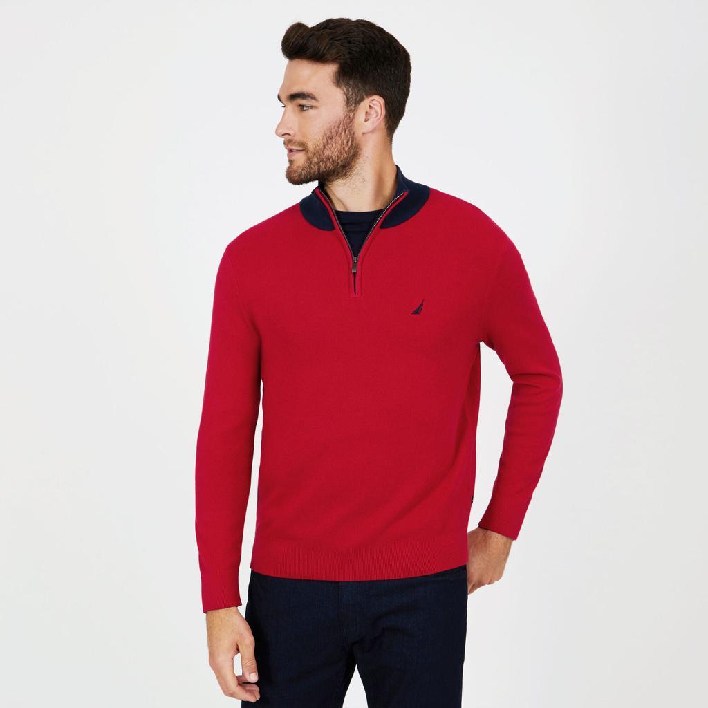 商品Nautica|Nautica Half-Zip Milano Sweater,价格¥658,第5张图片详细描述