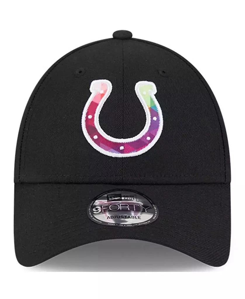 商品New Era|Men's Black Indianapolis Colts 2023 NFL Crucial Catch 9FORTY Adjustable Hat,价格¥254,第4张图片详细描述