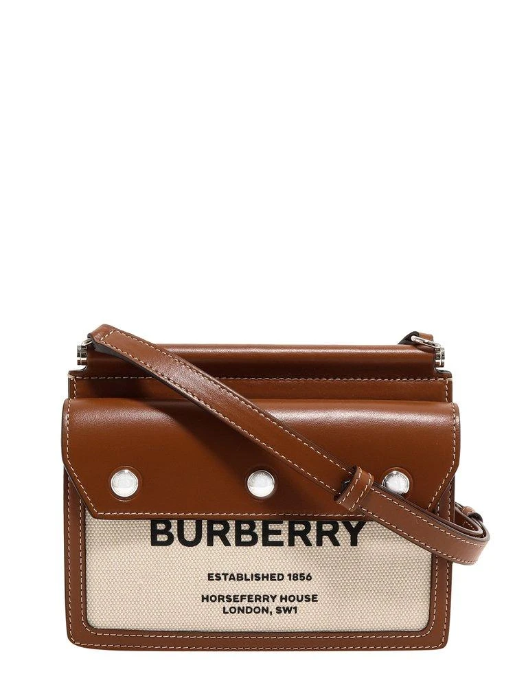 商品Burberry|Burberry Title Horseferry Print Mini Shoulder Bag,价格¥9131,第1张图片