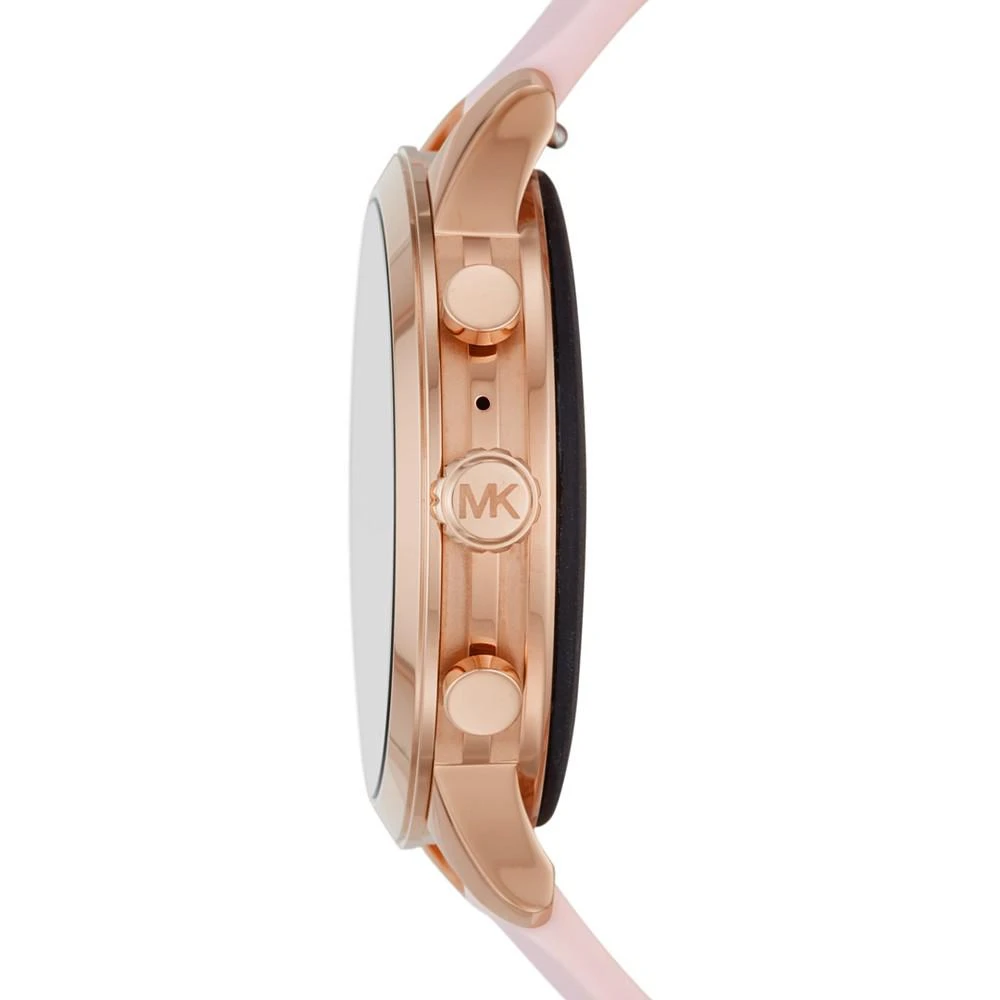 商品Michael Kors|Access Gen 4 Runway Pink Silicone Strap Touchscreen Smart Watch 41mm, Powered by Wear OS by Google™,价格¥1124,第3张图片详细描述