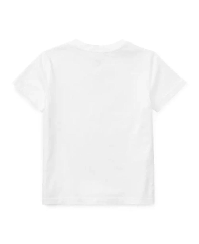 商品Ralph Lauren|Toddler and Little Boys Cotton Jersey V-Neck T-Shirt,价格¥223,第2张图片详细描述