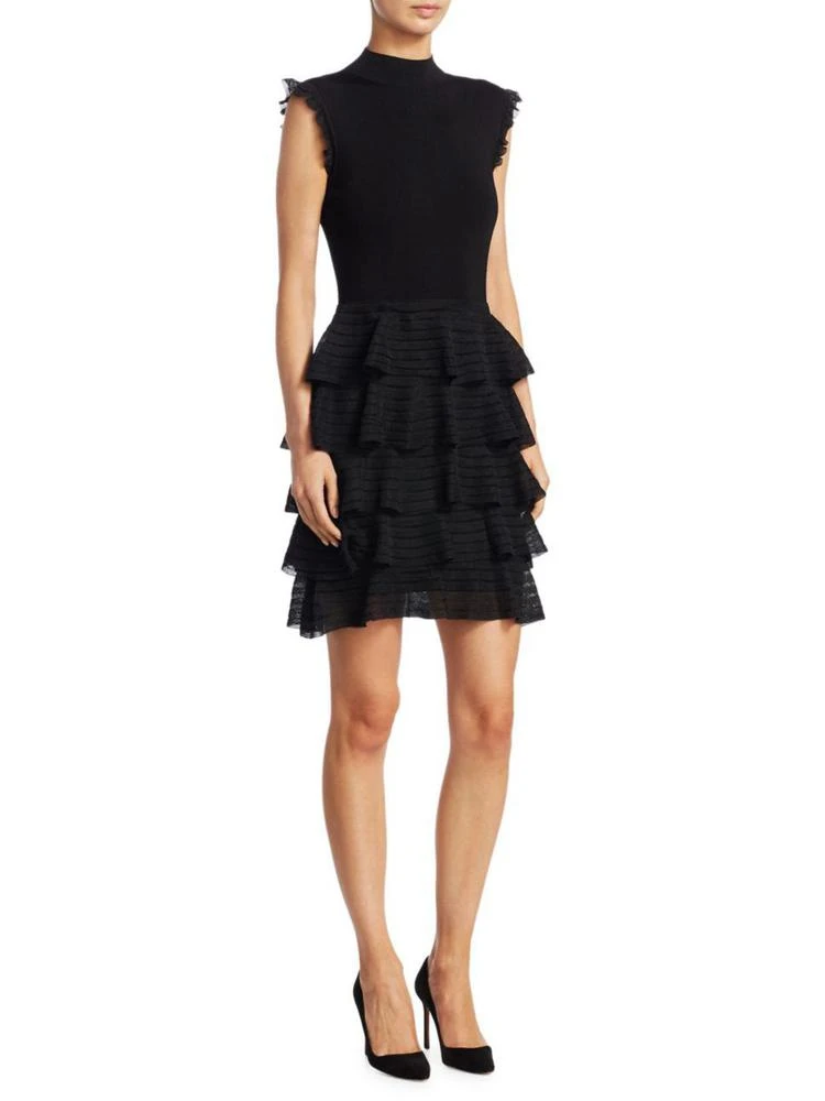 商品Alice + Olivia|Janice Tiered 连衣裙,价格¥1484,第1张图片