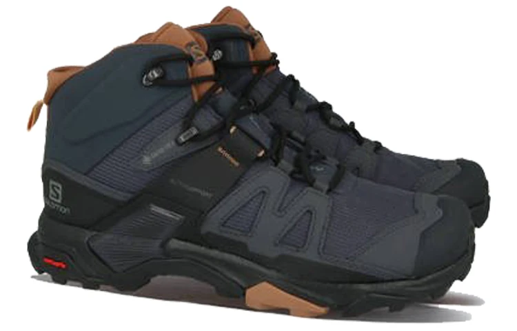 商品[国内直发] Salomon|萨洛蒙 X Ultra 4 MID GTX W 舒适 减震防滑耐磨透气轻便 中帮 登山徒步鞋 女款 黑色,价格¥1928,第4张图片详细描述