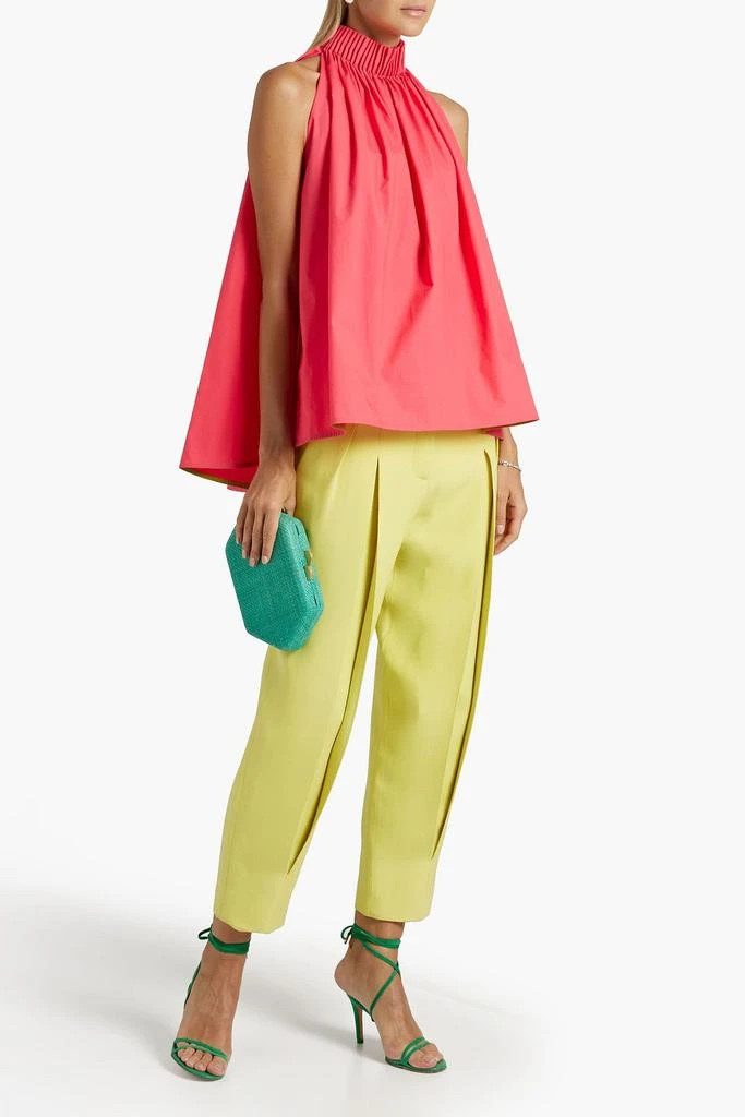 商品ROKSANDA|Pleated cotton-poplin top,价格¥2781,第4张图片详细描述